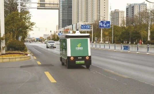 首批投放50辆配送成本降30%——海安无人车全域化应用按下“加速键”(图1)