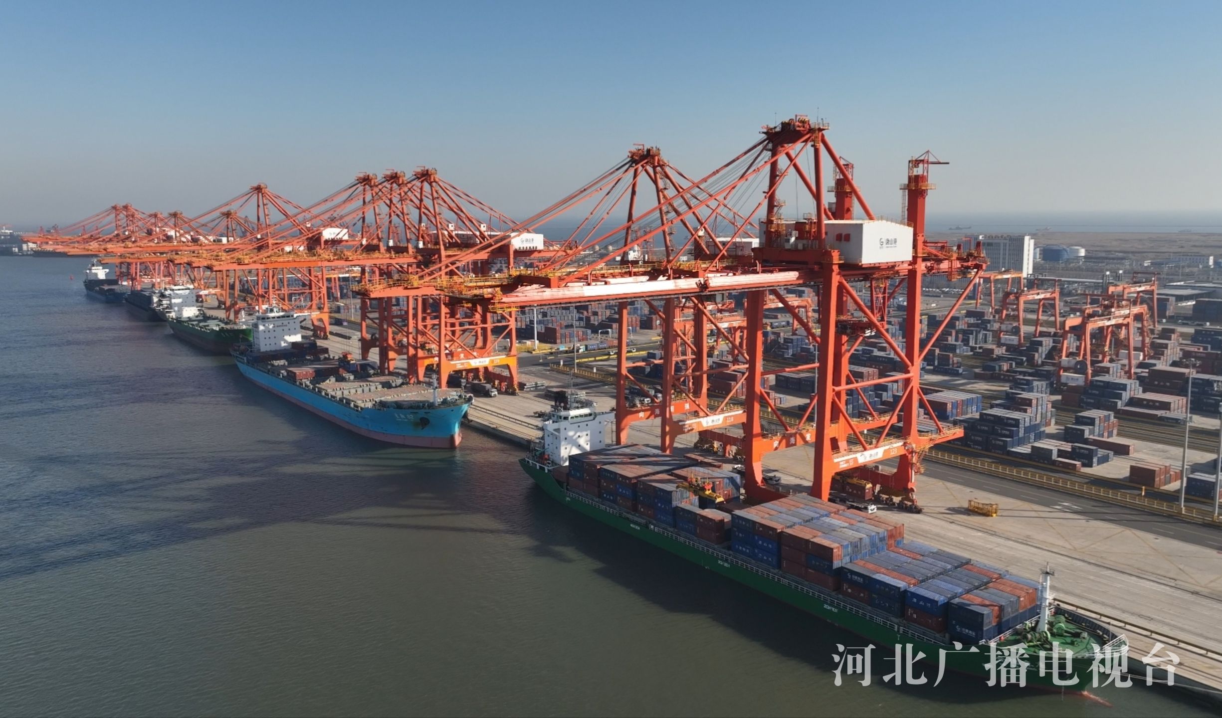 行走渤海湾 “机器人同事”组建超级战队 唐山港打造智能新枢纽(图6)