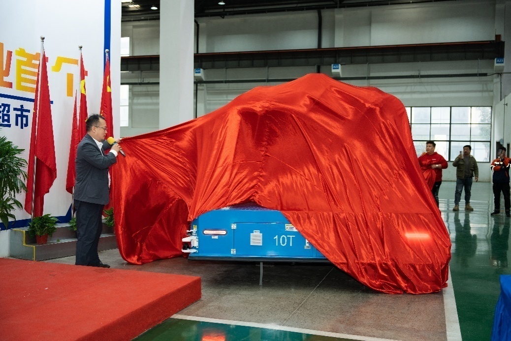 朗誉“誉蛟龙”重载无人搬运车为中国智造增誉(图1)