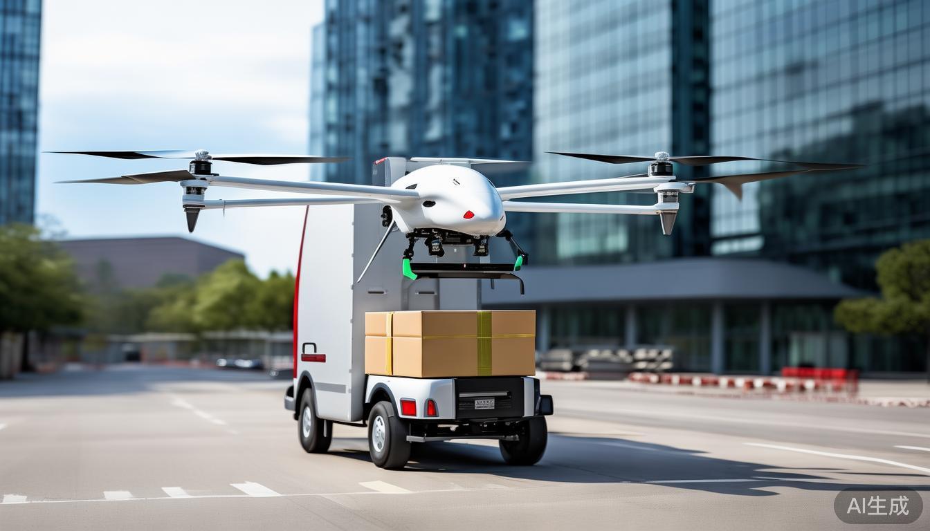 无人车无人机齐上阵！你的快递为何能如此飞速精准送达？BWIN(图4)