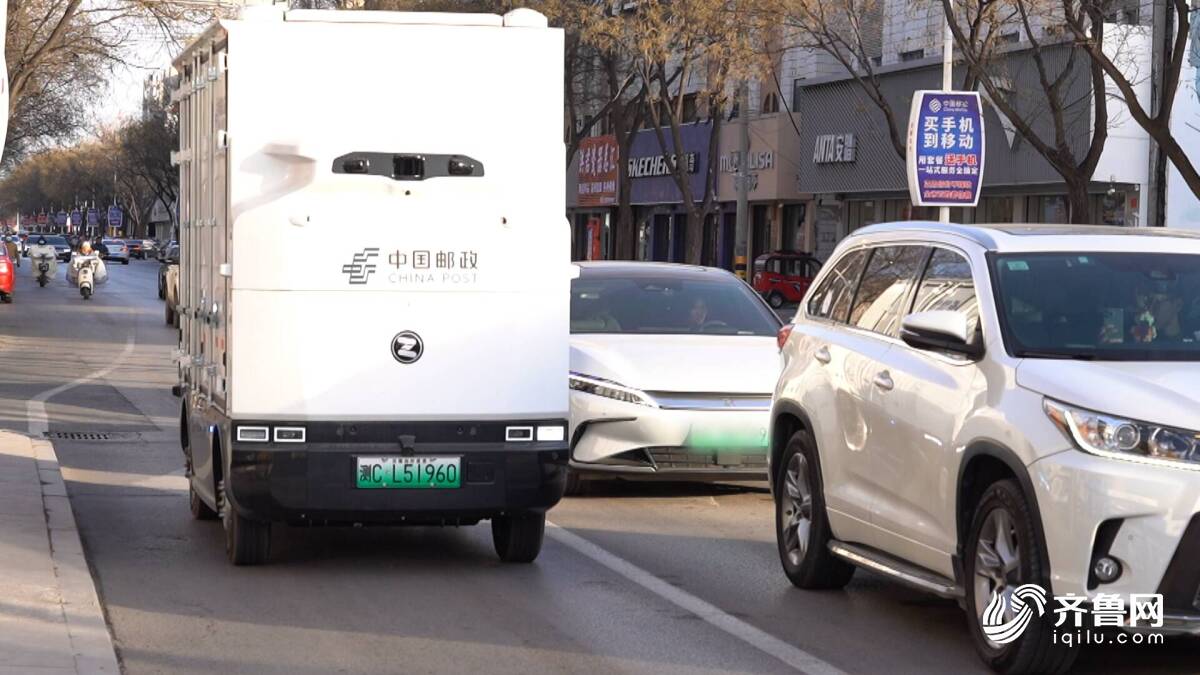 科技赋能智慧物流！临清无人驾驶邮车打通配送“最后一公里”(图2)