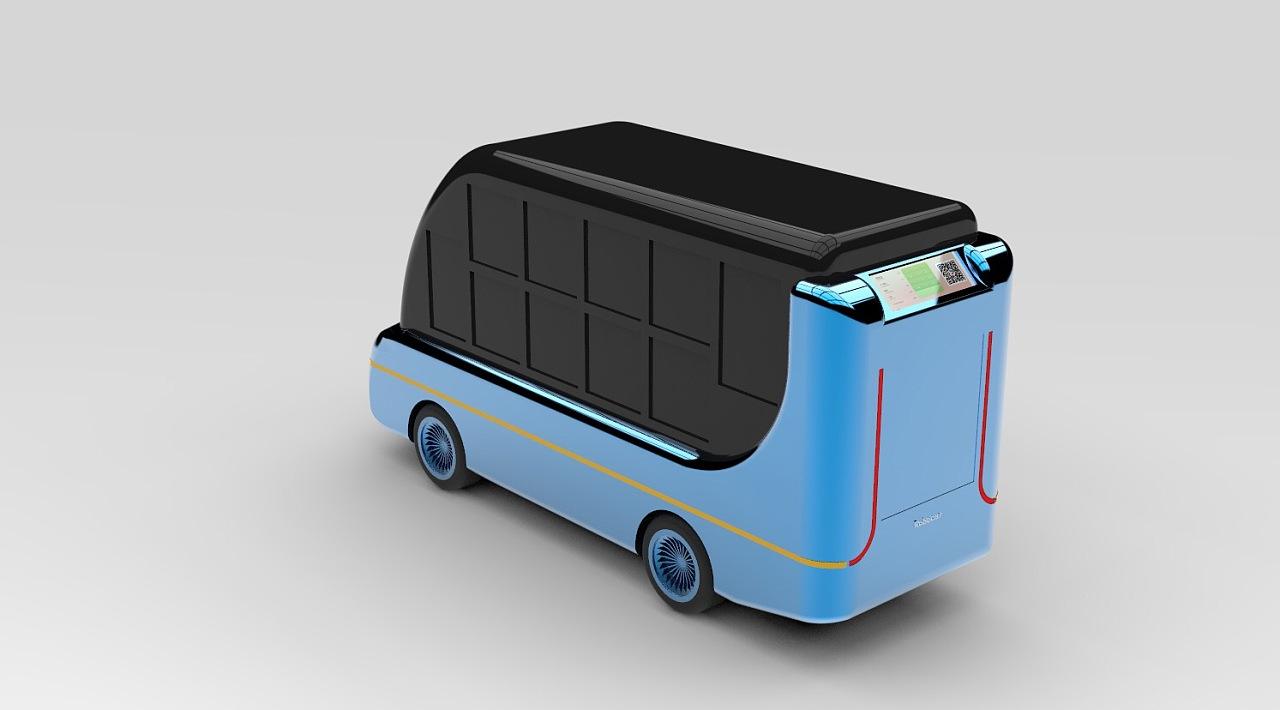 西安邮区中心：无人车“上岗作业”(图1)