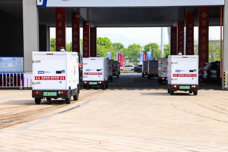 义乌首次开放无人车路权 新石器无人车获首批牌照必赢中国官方网站(图4)